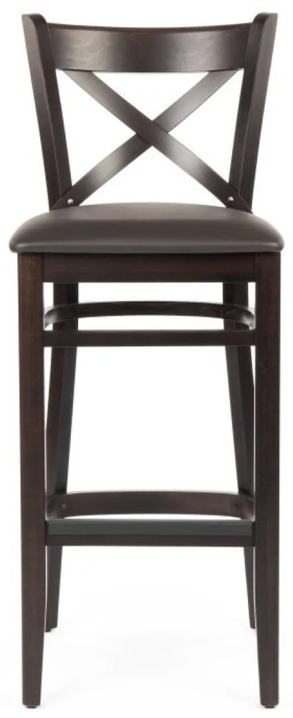 XTON 04 SG UP AMERICAN WALNUT DREVENÁ BAROVÁ STOLIČKA S PODSEDÁKOM brown