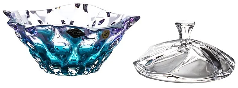 KRIŠTÁĽOVÁ MISKA BOHEMIA SAMBA GRADIENT 210MM