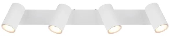 Globo 57911-4W - Bodové svietidlo ROBBY 4xGU10/35W/230V biela