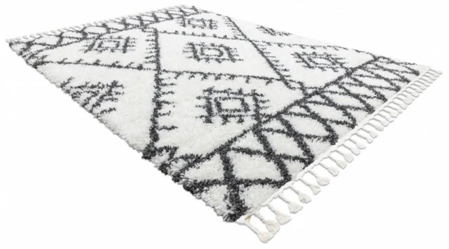 Kusový koberec Shaggy Elian krémový 160x220cm