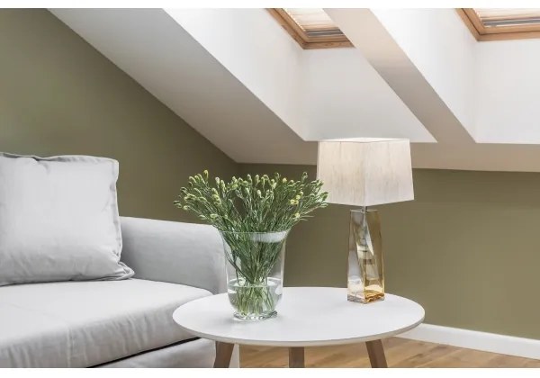 Argon 3840 - Stolná lampa LILLE 1xE27/15W/230V biela