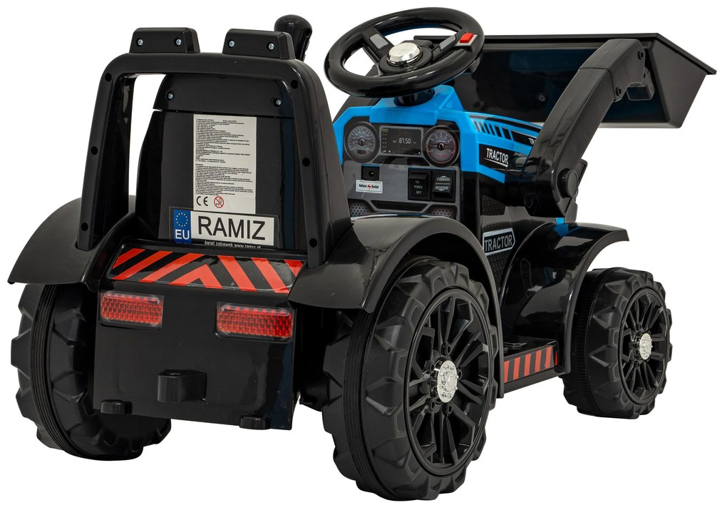 Akumulátorový traktorový buldozér RAMIZ G320 - modrý