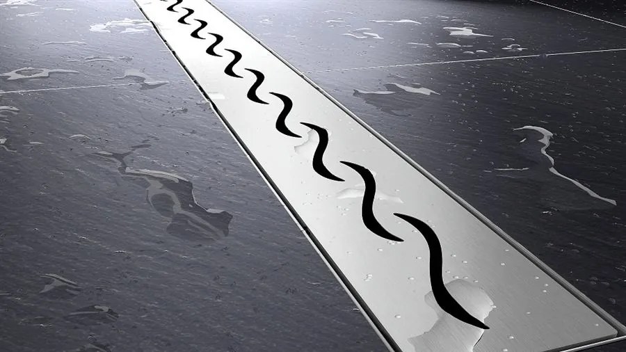 Odtokový sprchovací žľab MAXMAX Rea WAVE