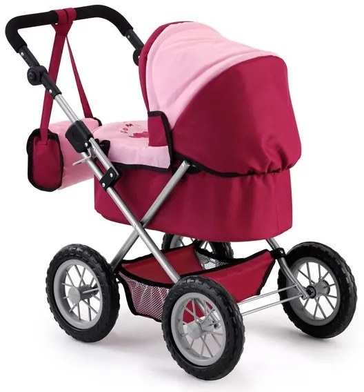 Bayer Design Kočík pre bábiky Trendy (bordová) (100238275)