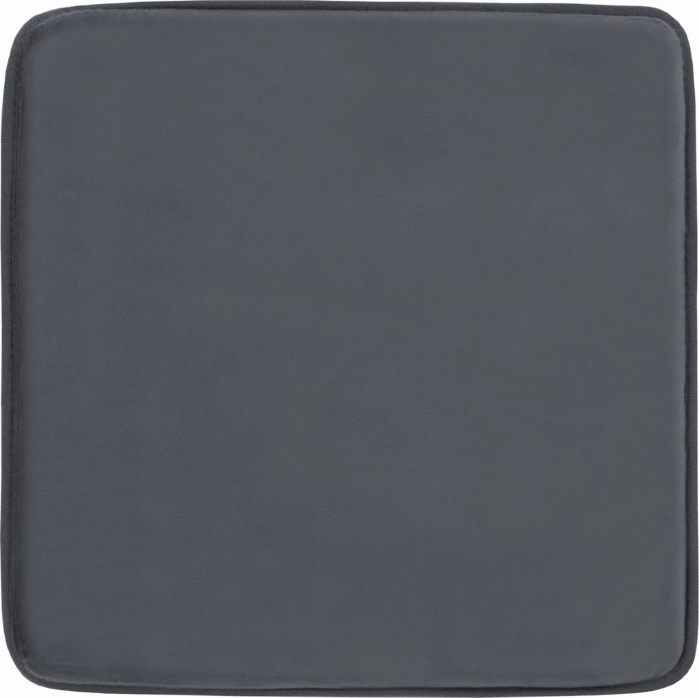 Podsedák na stoličku MARIE 38x38 cm - grafitový