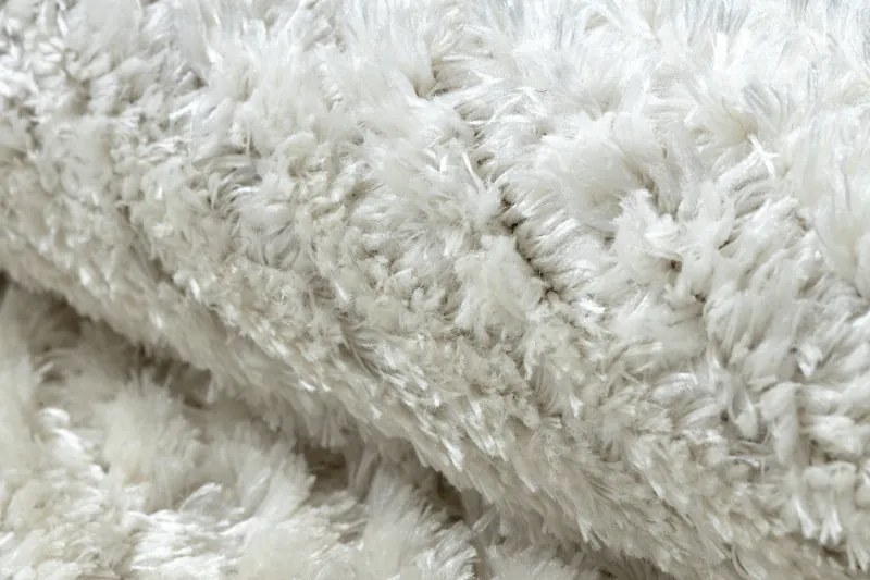 Dywany Łuszczów, Kusový koberec Mode 00052 geometric cream, 180x270, biela, chodba / predsieň