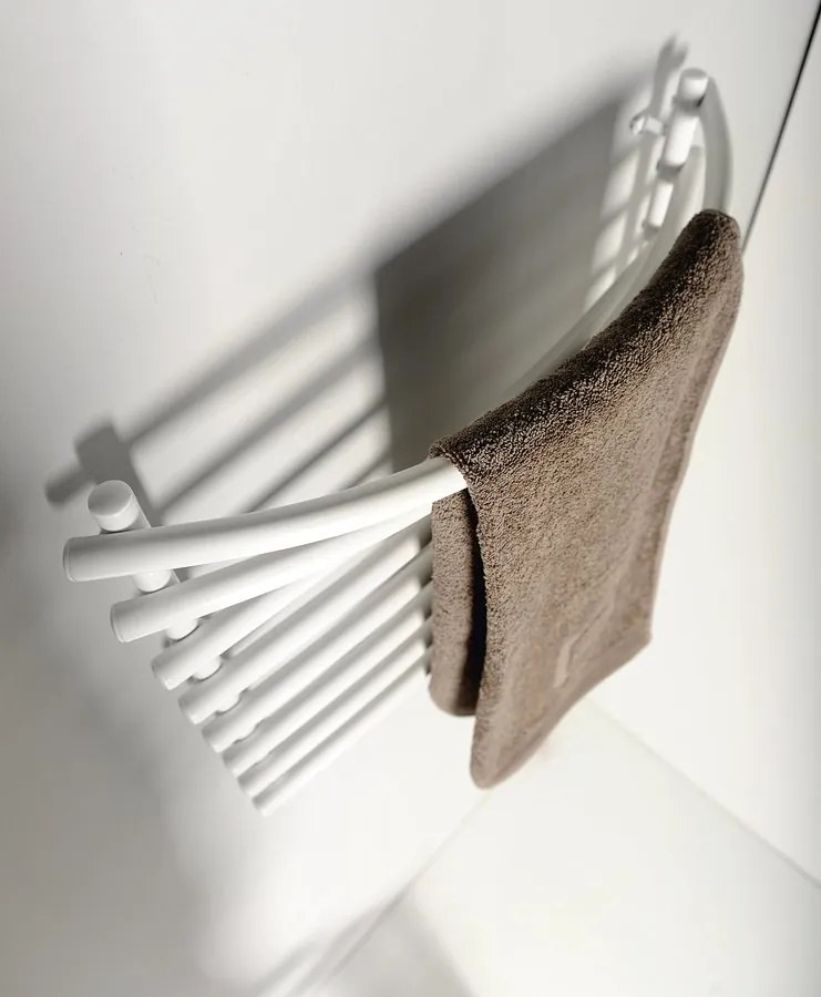 Aqualine Aqualine, Elektrický sušiak uterákov, 570x465 mm, 72 W, šedý hliník - metalíza (RAL9007), SU210A