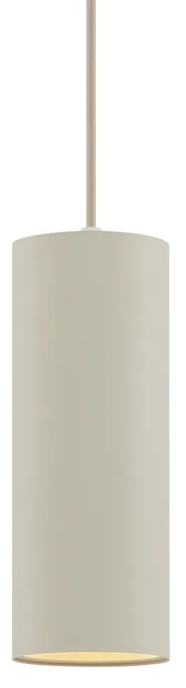 Moderné závesné svietidlo béžové GU10 50 mm okrúhle - Tubo