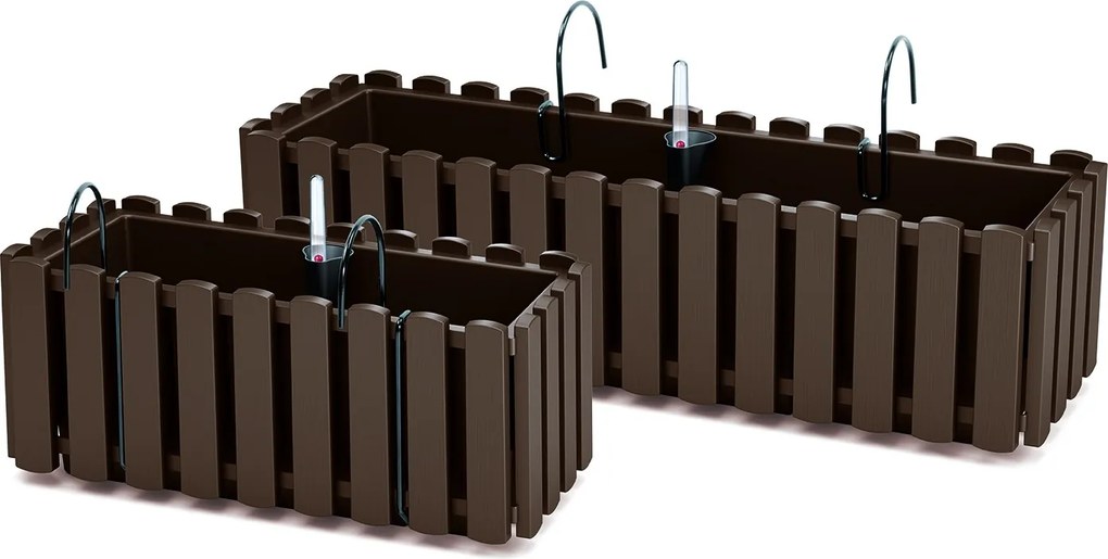 Závesný kvetináč BOARDEE FENCYCASE W antracit