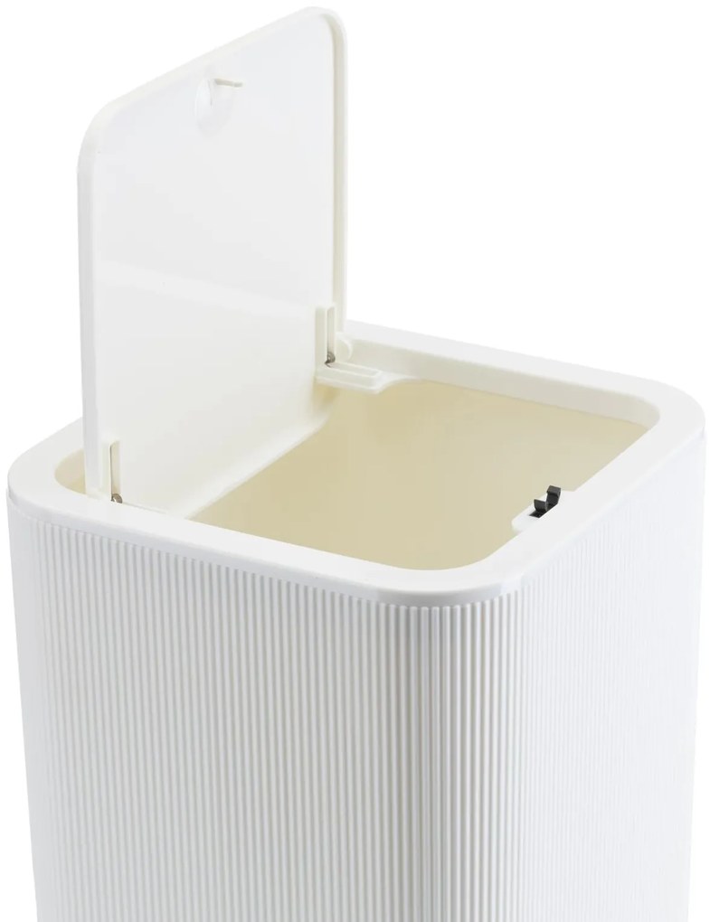 Sada kúpeľňových doplnkov Crystal, biela