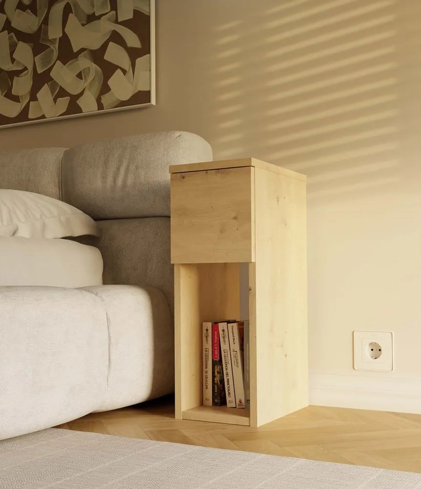 Nočný stolík Galax 20 cm dub artisan