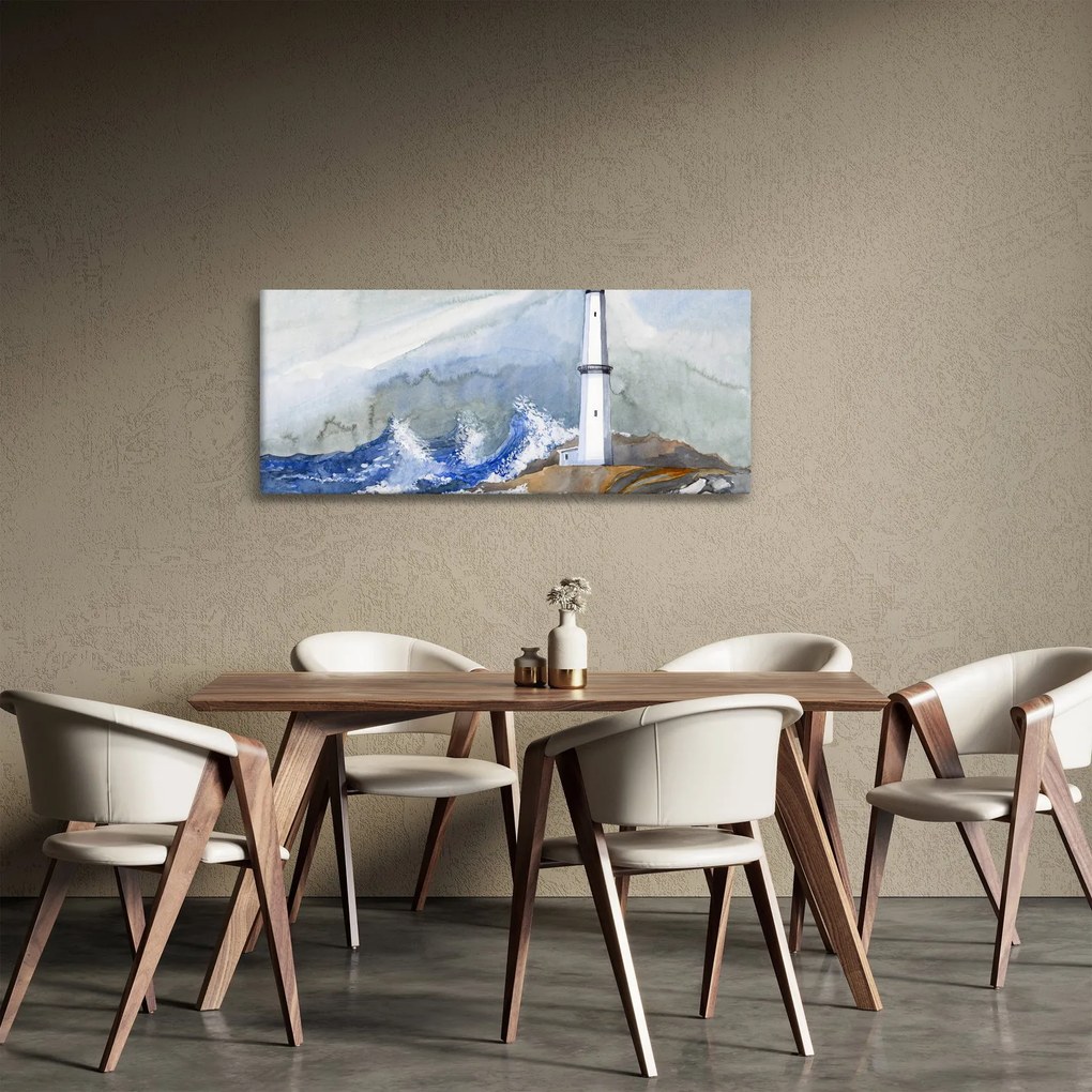 Obraz maľby majáku (120x50 cm)