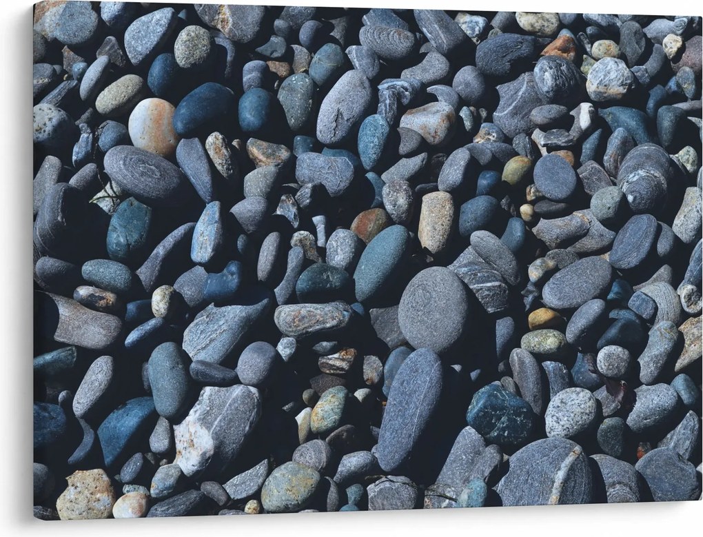 Obraz plážových kamienkov (70x50 cm)