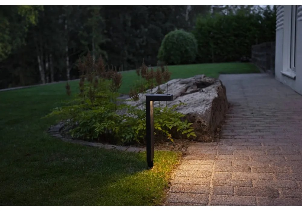 Vonkajšie solárne LED svietidlo Star Trading Vicini, výška 38 cm