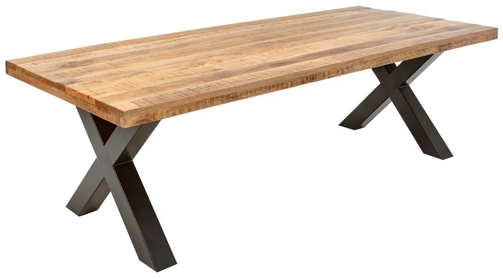 Jedálenský stôl Thunder 200 cm prírodný - mango