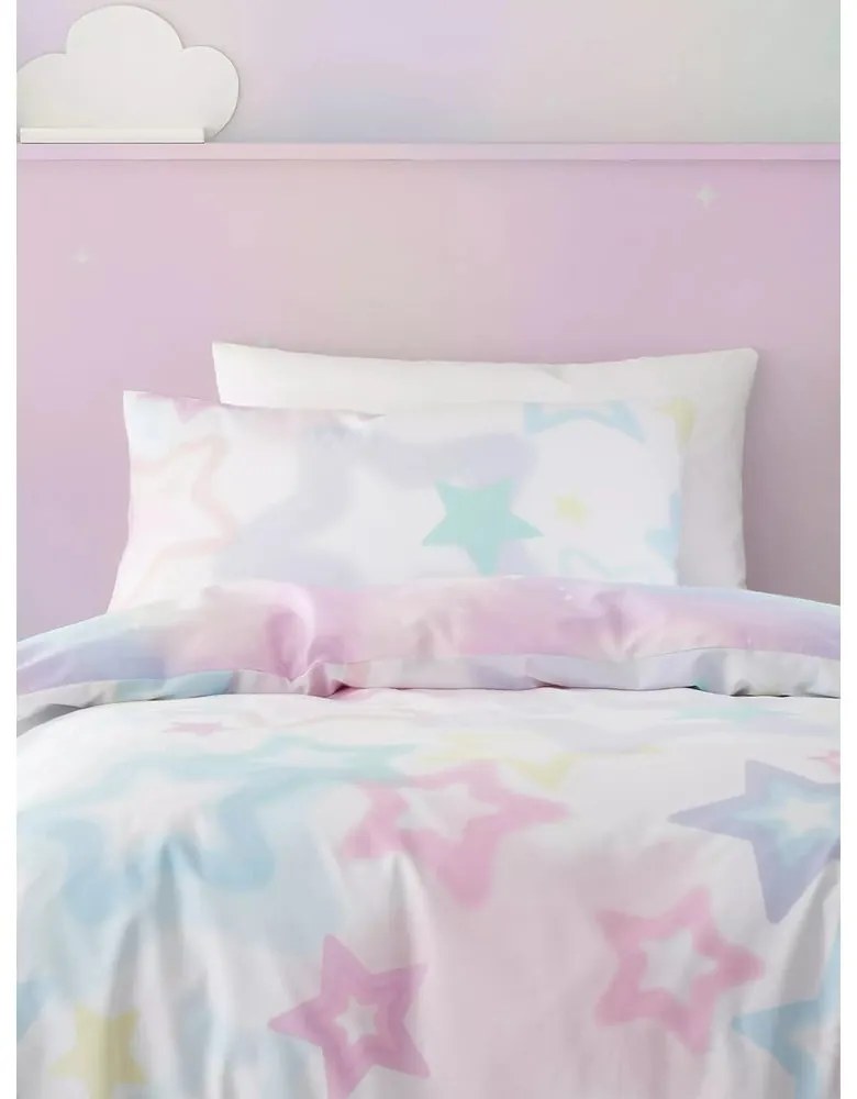 Detské obliečky na jednolôžko 135x200 cm Ombre Stars – Catherine Lansfield