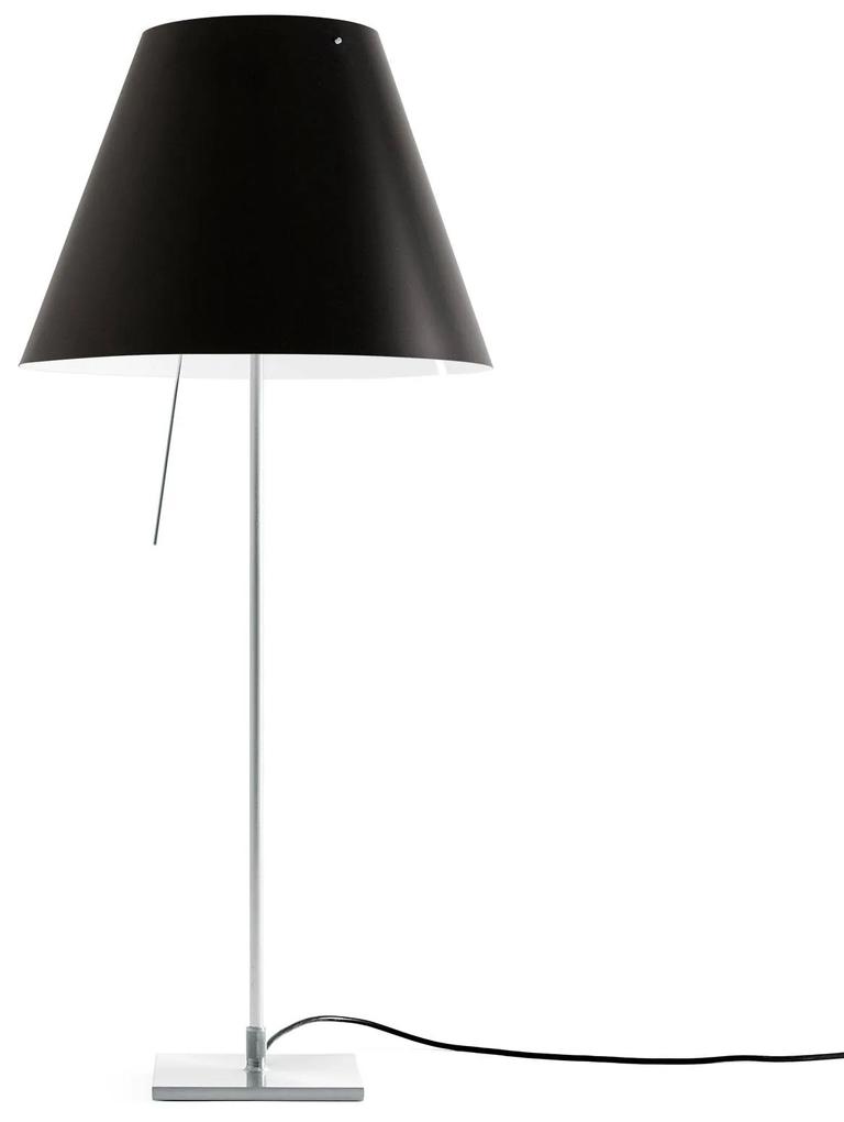 Luceplan Costanza stolná lampa D13if hliník/čierna