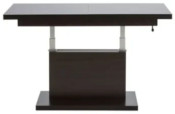 Rozkladací a zdvíhací konferenčný stolík wenge LUX