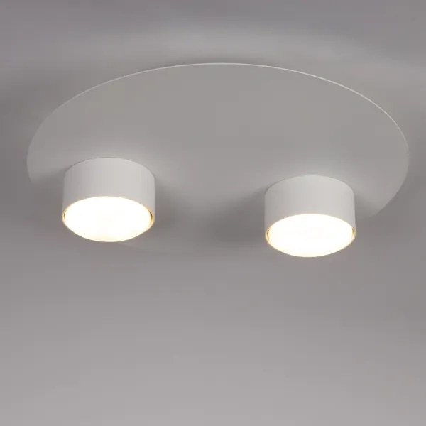 Stropné svietidlo STAR 2xGX53/12W/230V biela