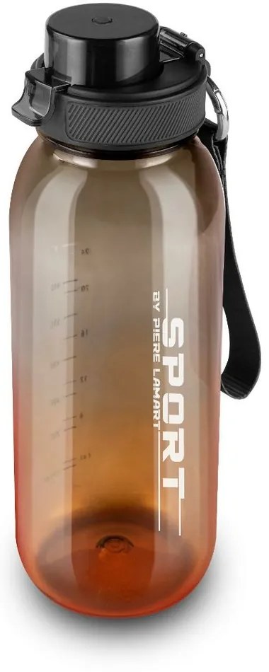 Lamart LT4074 športová fľaša Fit, čierna, 1 l