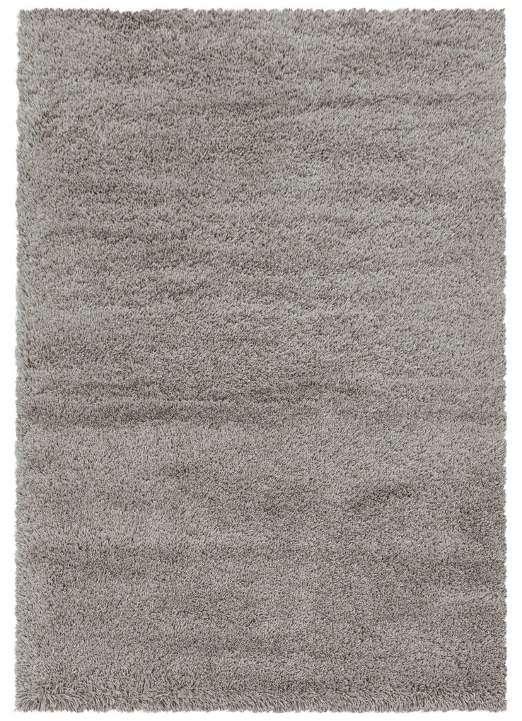 Ayyildiz Kusový koberec FLUFFY 3500, Béžová Rozmer koberca: 140 x 200 cm