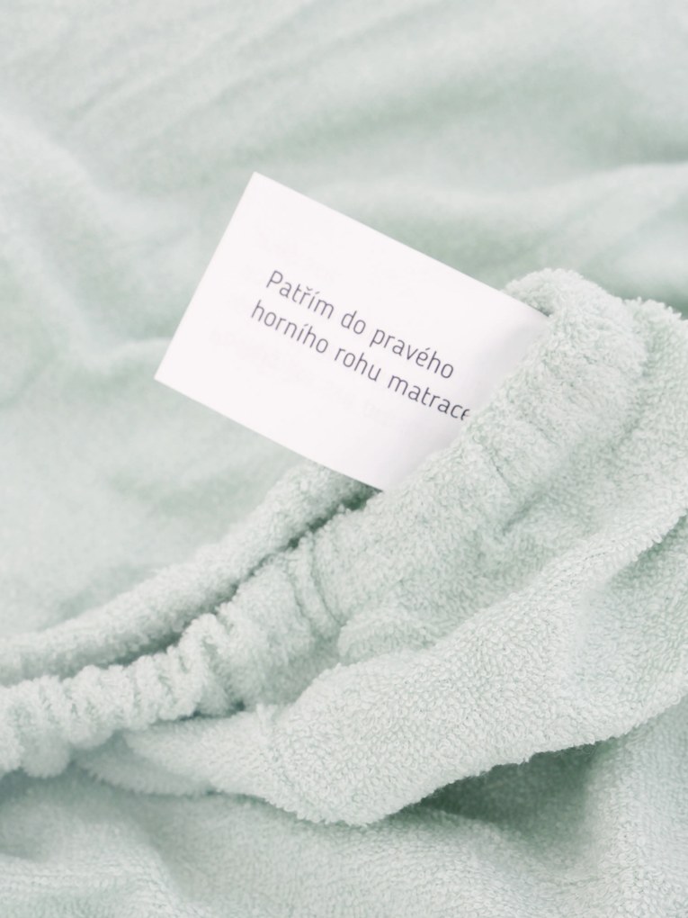 Froté plachta 180 × 200 cm - mätová