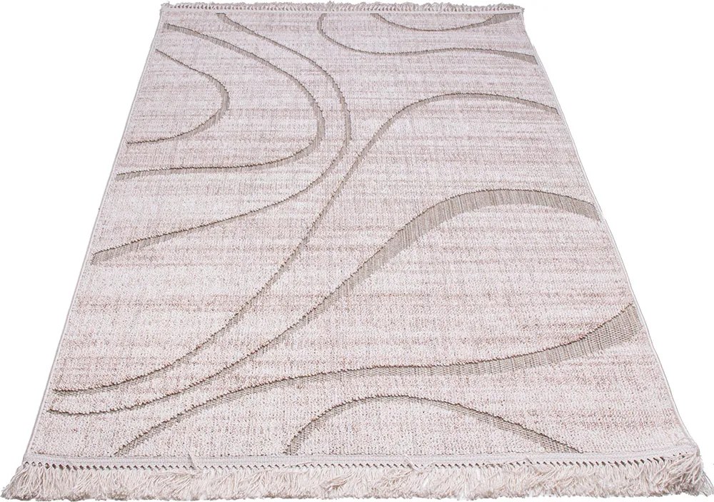 Koberec Benita 085 GREEN/CREAM rozmery koberec: 200x290 cm