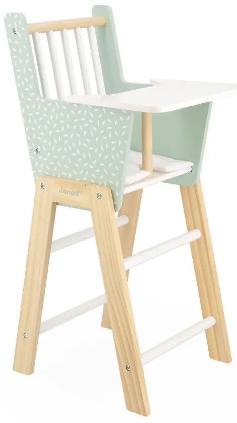 Drevená stolička pre bábiku - Zen