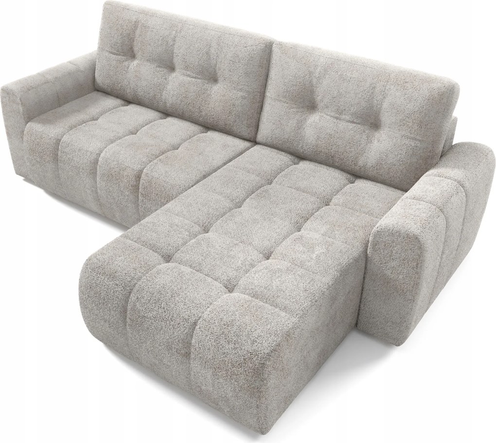 Rohová sedačka Elano s funkciou spánku DL a úložným priestorom 253 x 172 cm, univerzálna