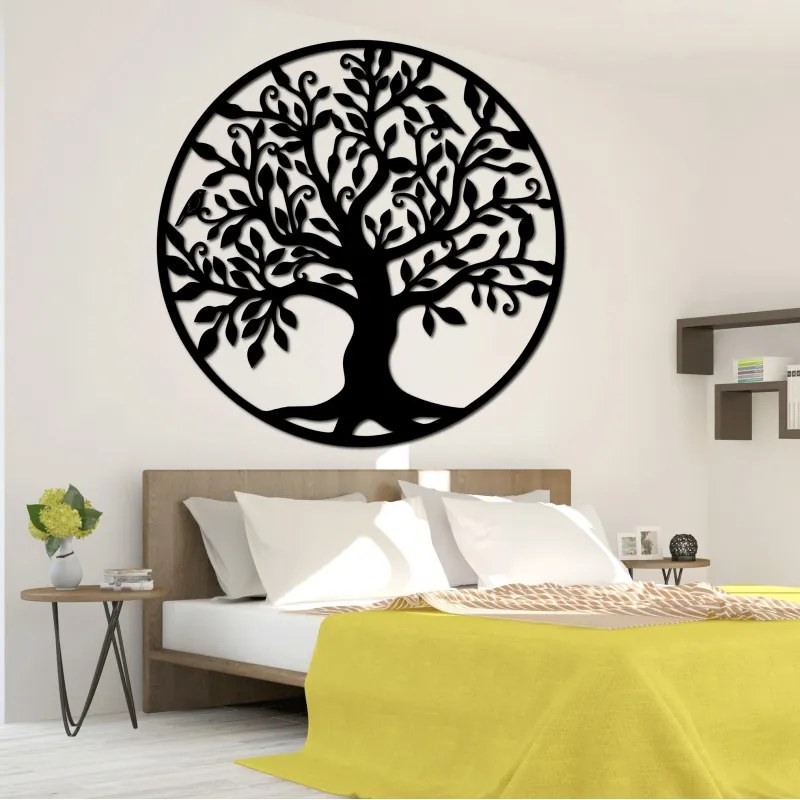Obraz strom života do obývačky I Drevená nástenná dekorácia I SENTOP FB-HDF0206