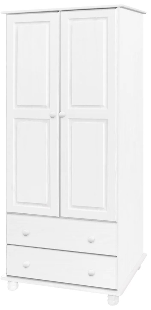 Skriňa 2-dverová 8850B biely lak
