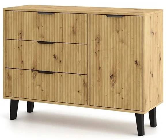 Komoda Sacar 1 (dub artisan). Akcia -20%. Vlastná spoľahlivá doprava až k Vám domov. 1132773