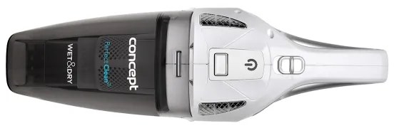Concept VP4370 - Ručný vysávač WET & DRY PERFECT CLEAN 90W/14,8V 2200 mAh biely