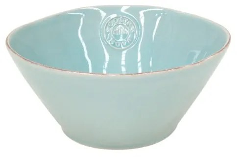 Tyrkysovomodrá kameninová miska Costa Nova Nova, ⌀ 19 cm