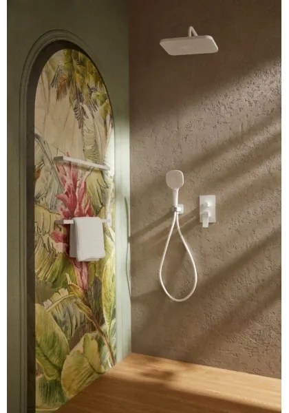 KFA Armatura 4529-501-44 - Sprchová súprava s podomietkovou batériou MALAGA biela