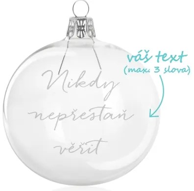 Pieskovaná banka Nikdy neprestaň veriť 8 cm