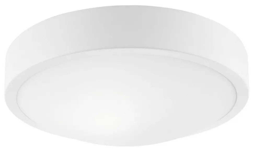 Stropné svietidlo JONAS 1xE27/60W/230V pr. 26 cm biela