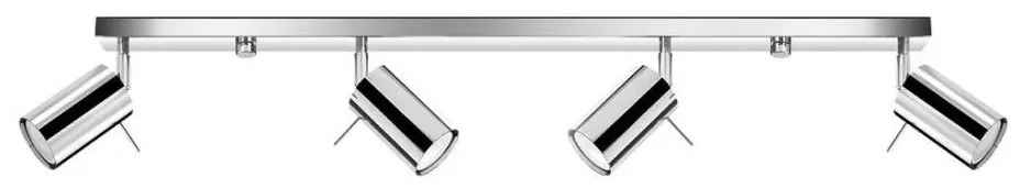 Sollux SL.0731 - Bodové svietidlo RING 4xGU10/10W/230V