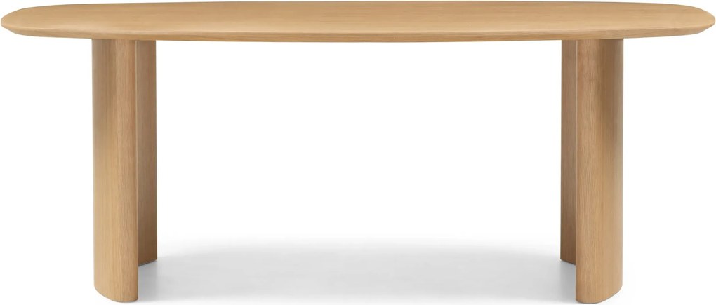 Oválny jedálenský stôl Oriento 200 cm dub prírodný
