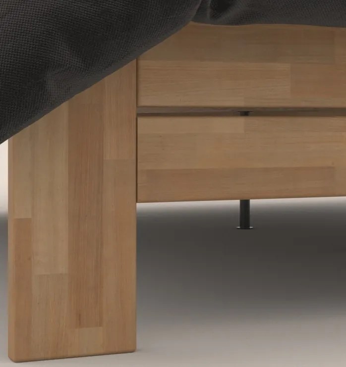 Posteľ Emilia 180x200 cm, prírodný buk