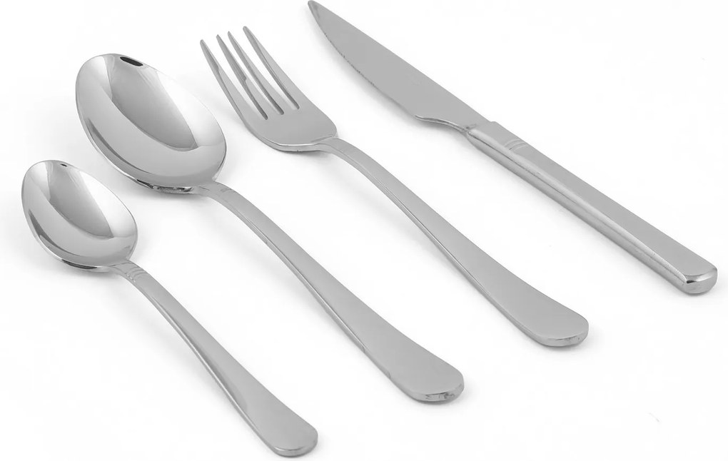 Sada 24 ks příborů Selale stříbrná