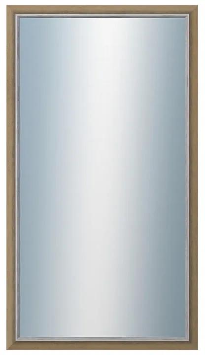 DANTIK - Zrkadlo v rámu, rozmer s rámom 50x90 cm z lišty TAIGA béžová (3105)