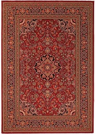 Koberce Breno Kusový koberec PRAGUE 32/IB2R, červená, viacfarebná,133 x 190 cm