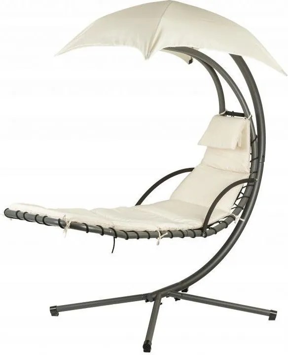 ZÁHRADNÉ ZÁVESNÉ KRESLO ZALIA BÉŽOVÉ