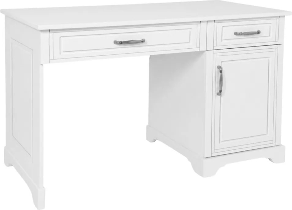 PISACÍ STÔL TOSCANA BIELY 122 cm