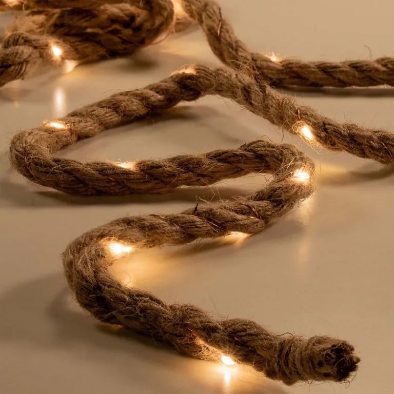 Nexos 74833 LED svetelné dekoračné lano, 25 LED, teplá biela