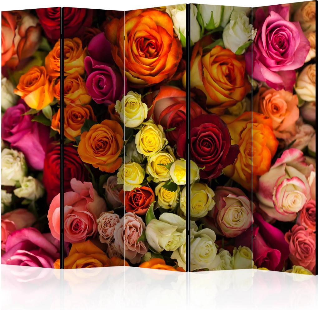 Paraván - Bouquet of Roses II [Room Dividers] 225x172