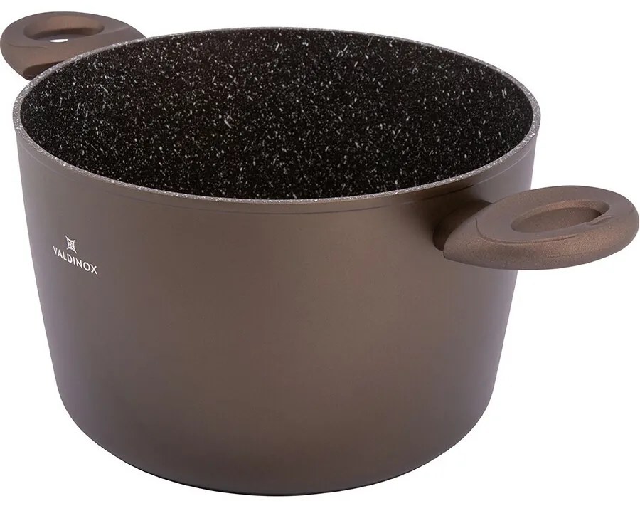 Valdinox Aurum Kastról s nepriľnavým povrchom s pokrievkou, 24 cm, 6 l
