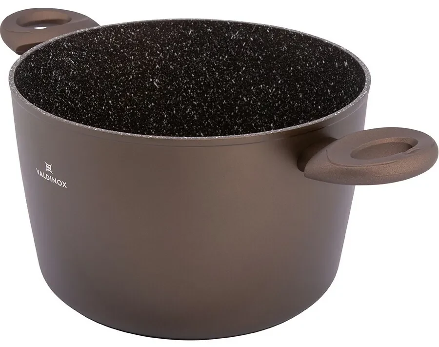 Valdinox Aurum Kastról s nepriľnavým povrchom s pokrievkou, 24 cm, 6 l