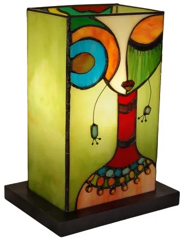 Vitráž Italy design lampa Tiffany ETNO